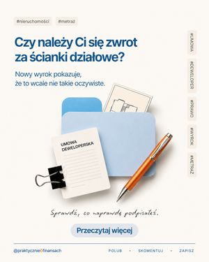 Image post by @praktycznieofinansach on Instagram