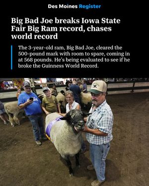 Image post by @dmregister on Instagram