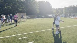 Video post by @Hoya Youth Lacrosse Association on Facebook
