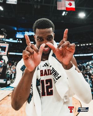Image post by @texastechmbb on Instagram