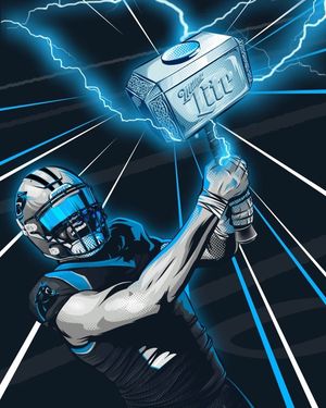 Image post by @panthers on Instagram