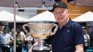 Image post by @AustralianOpen on Twitter