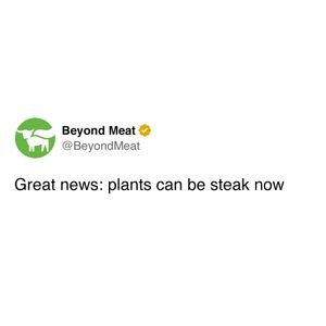 Image post by @beyondmeat on Instagram