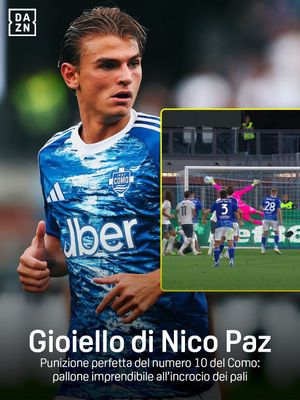 Image post by @dazn_it on Instagram