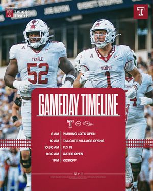 Image post by @temple_fb on Instagram