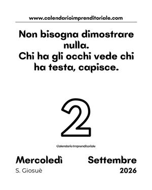 Image post by @calendarioimprenditoriale on Instagram