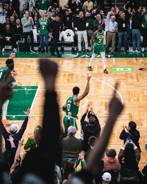 Image post by @celtics on Twitter