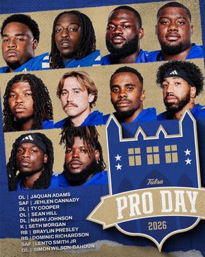 Image post by @tulsa_football on Instagram