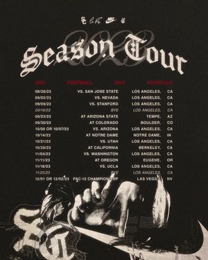 Image post by @uscfb on Twitter