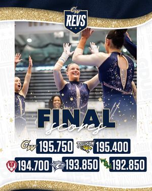 Image post by @gw_gymnastics on Instagram