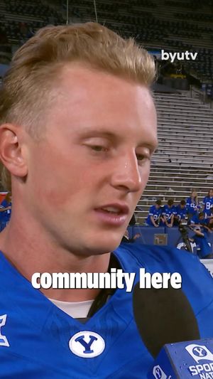 Video post by @BYUtvSports on Facebook