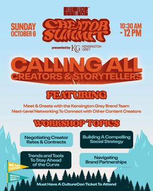 Image post by @culturecon on Instagram