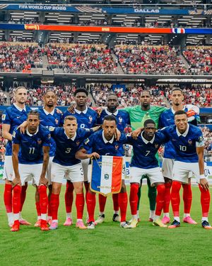 Image post by @equipedefrance on Instagram