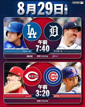 Image post by @mlbjapan on Instagram