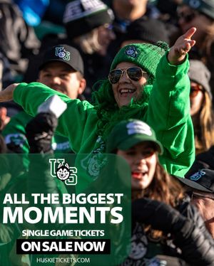Image post by @huskieathletics on Instagram