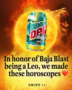 Image post by @mountaindew on Instagram
