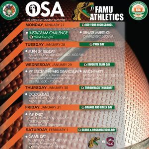 Image post by @famuathletics on Instagram