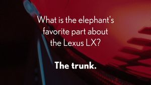 Image post by @Lexus on Twitter