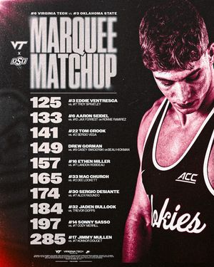 Image post by @hokieswrestling on Instagram