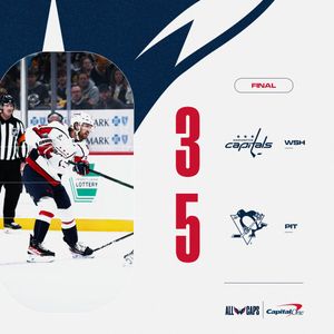 Image post by @Capitals on Twitter