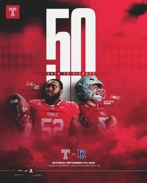Image post by @temple_fb on Instagram
