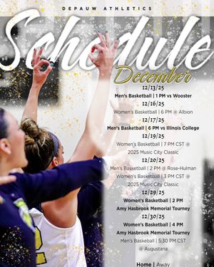 Image post by @depauwtigers on Instagram