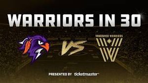 Video post by @vancouverwarriors on YouTube