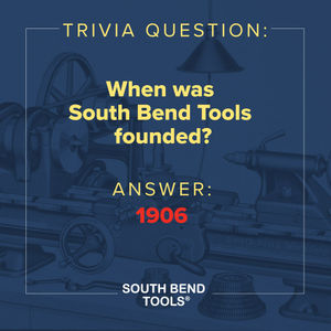 Image post by @southbendtools on Instagram