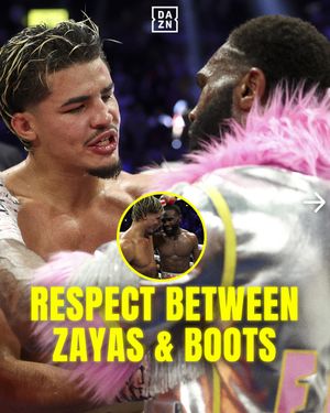 Image post by @daznboxing on Instagram