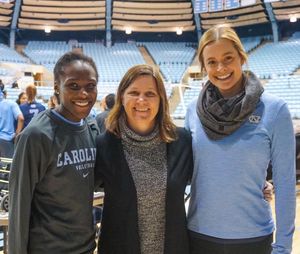 Image post by @uncvolleyball on Instagram