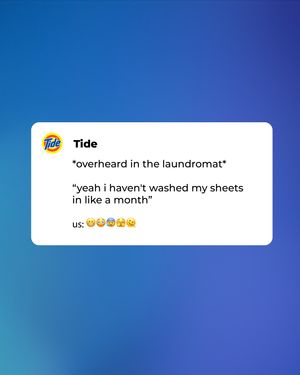 Image post by @tidelaundry on Instagram