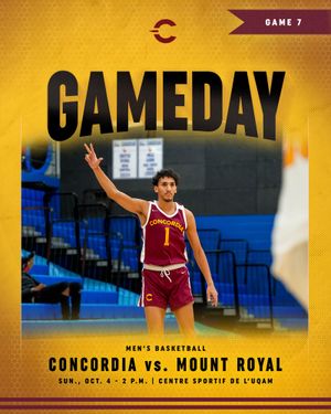 Image post by @concordia_mbb on Instagram