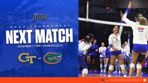 Image post by @GatorsVB on Twitter