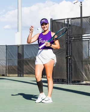 Image post by @tcuwomenstennis on Instagram