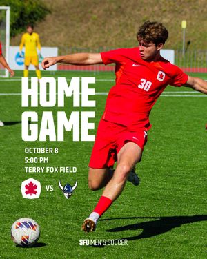 Image post by @sfu_athletics on Instagram