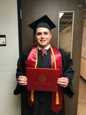 Image post by @YSUTrackFieldXC on Twitter