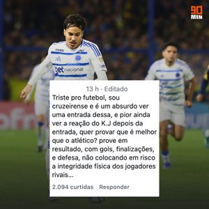 Image post by @90minbrasil on Instagram