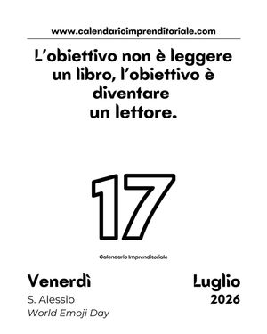 Image post by @calendarioimprenditoriale on Instagram