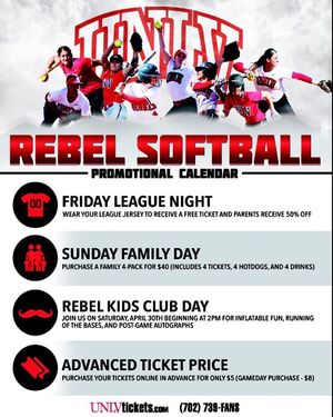 Image post by @unlvsoftball on Instagram