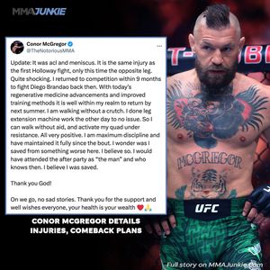Image post by @mmajunkie on Instagram