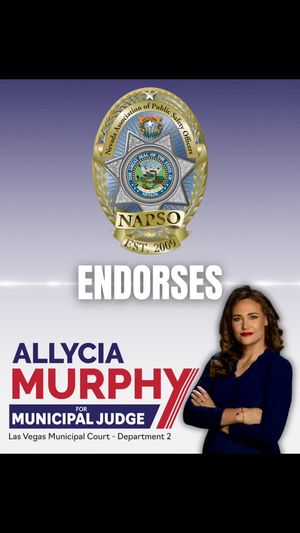 Image post by @Allycia Murphy for Las Vegas Municipal Court, Department 2 on Facebook