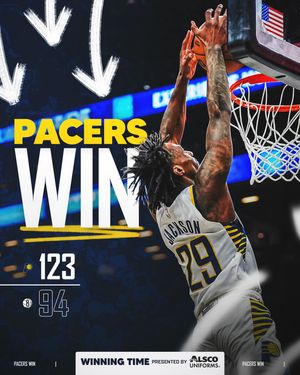Image post by @pacers on Instagram