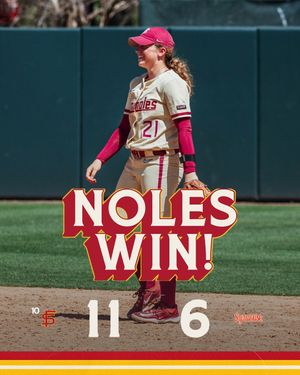 Image post by @fsusoftball on Instagram
