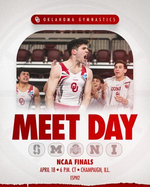 Image post by @ou_mgymnastics on Instagram
