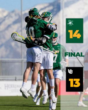 Image post by @UVMmlax on Twitter