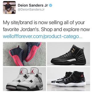 Image post by @deionsandersjr on Instagram