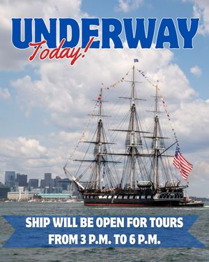 Image post by @uss_constitution on Instagram