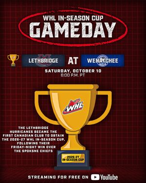 Image post by @westernhockeyleague on Instagram
