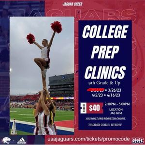 Image post by @southalabama.cheerleading on Facebook