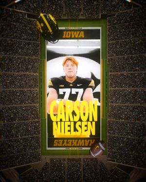 Image post by @hawkeyefootball on Instagram